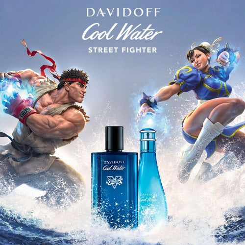 Davidof* Cool Water Street Fighter Champion Edition Eau De Toilette For Men 125ml